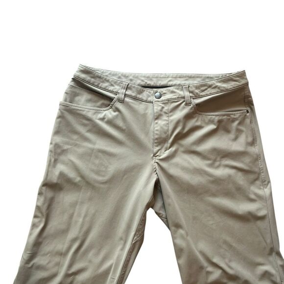 Lululemon ABC Pant Classic Tan Size 34 - Picture 6 of 10